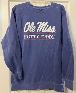 Sudadera Ole Miss Comfort Colores Hotty Toddy Mediana - Imagen 1 de 4