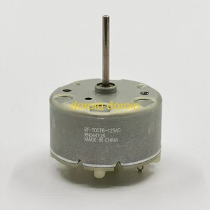 Mabuchi RF-500TB-12560 DC 6V-12V Micro Mini 32mm Round Electric Motor Long Shaft - Picture 1 of 4