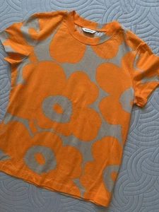 MARIMEKKO HELEYS UNIKKO top blouze short slevee cotton - Imagen 1 de 7