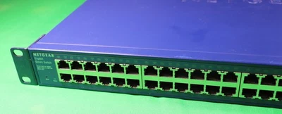 Netgear ProSafe 48-Port GS748T Gigabit Smart Ethernet Switch Rack Mountable - Image 1 of 4