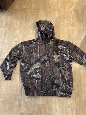 Sudadera con Capucha Camuflada Pelirroja Niños Grande Juventud Mangas Largas Caza!!️🔥 Foto 1 de 4