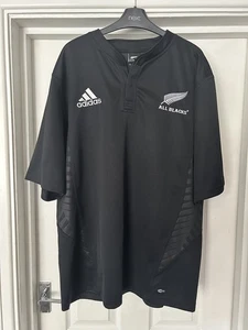 Adidas All Blacks Rugby Shirt 2007 Climacool Größe UK Large - Bild 1 von 11