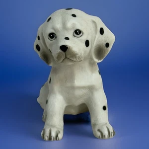 Vintage Homco Sitting Dalmatian Puppy Dog Figurine #1467 Ceramic 3" Tall - Picture 1 of 6