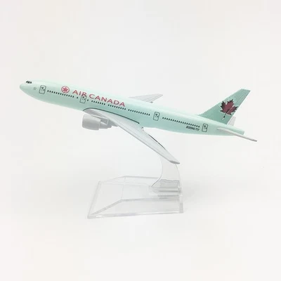1:400 Alloy Diecast Airplane Model 16cm Air Canada Boeing 777-300ER Collection - Image 1 of 4