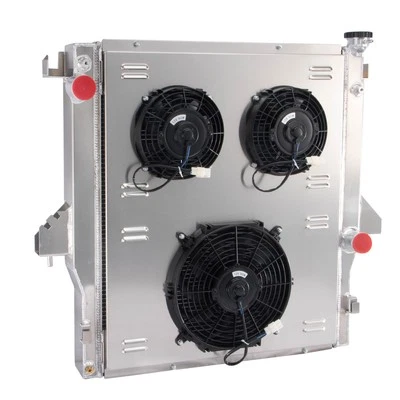 4-Row Radiator+Shroud+Fan Fit 2004-06 Dodge Ram 1500 8.3L;2002-03 Ram 2500 8.0L Foto 1 de 4