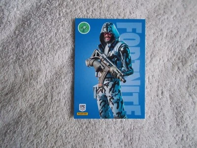 Panini: Fortnite 2021 "SNOW STRIKER" #22 Outfit Trading card Series 3 - Image 1 of 2