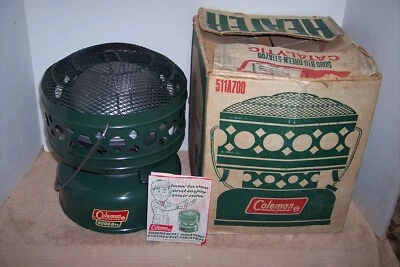 CALENTADOR CATALÍTICO COLEMAN DE COLECCIÓN 5000 BTU 511 A 1-70 BONITO Foto 1 de 4