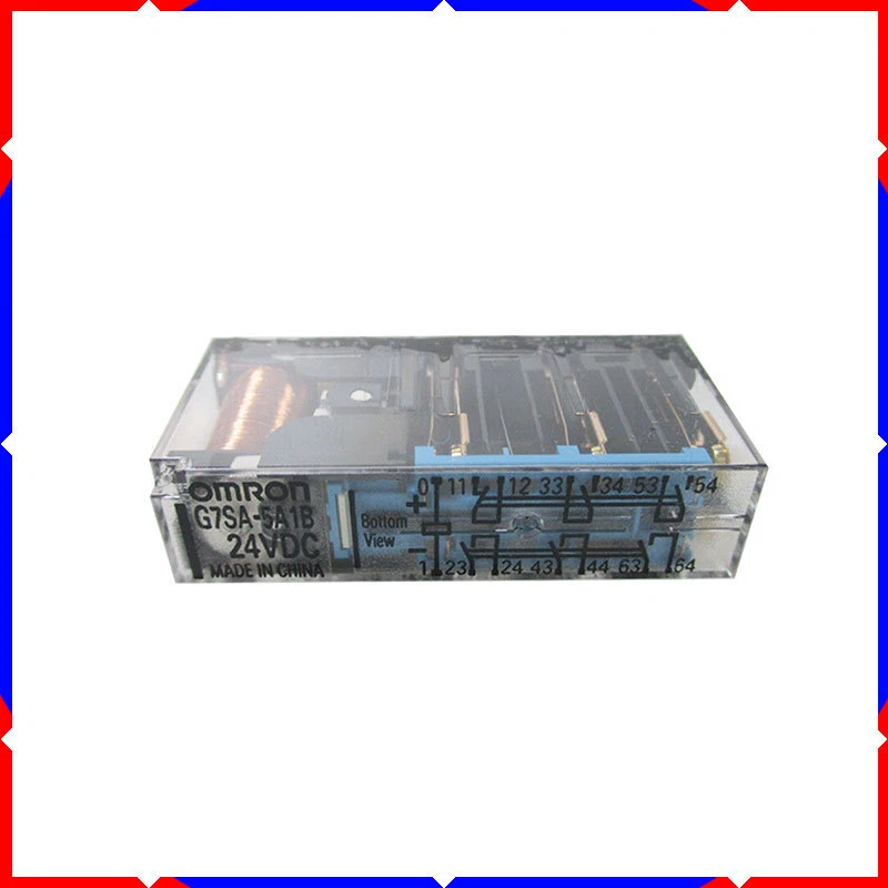 24V DC Safety Relay G7SA-2A2B G7SA-3A1B G7SA-3A3B G7SA-4A2B G7SA-5A1B Omron - Image 1 of 4