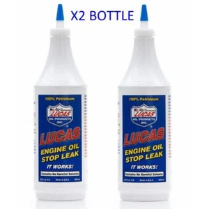 Lucas oil, 10278 x 2, engine oil stop leak 946ml, designed to stop oil leaks ... - Picture 1 of 4