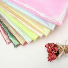 DIY Iridescent Rainbow Crinkle Organza Fabric Glitter Mesh Costume Curtain Cloth