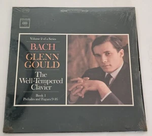 Glenn Gould Bach Well-Tempered Clavier Book 1 No.9-16 - Columbia MS 6538 - Imagen 1 de 3