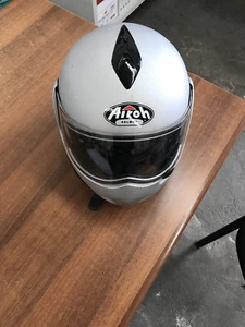 CASCO MODULARE DEMI-JET INTEGRALE AIROH MATHISSE TAGLIA L 59-60 USATO GRIGIO DA - Foto 1 di 8