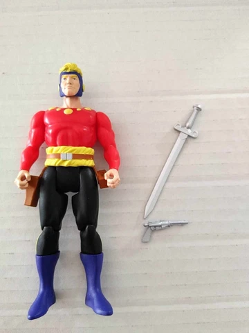 Power Stars Flash Gordon action figure loose with card back Cover