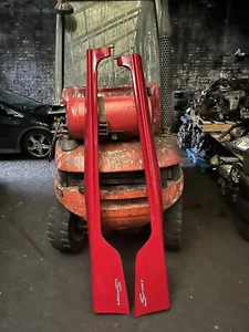 Faldones laterales rojos Honda Civic tipo R/tipo S Ep3 01-06 - Imagen 1 de 3