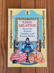 Vintage 1936 Knox Gelatine Desserts Salads Candies Recipe Booklet Cookbook - Picture 1 of 3