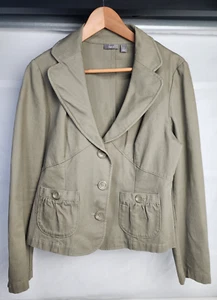 APT. 9 Women's Crop Jacket 100% Cotton Size 14 - Picture 1 of 17