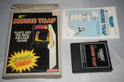 Mouse Trap (Colecovision) Complete In Box - Image 1 of 4