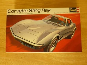 Kit Modelo Corvette Sting Ray Revell H-1297 Escala 1/32 Raro De Colección. - Imagen 1 de 10