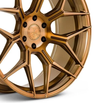 Матовые бронзовые вогнутые колеса 22 дюйма Ferrada FT3 для Land Rover Range Rover Sport - Изображение 1 из 4