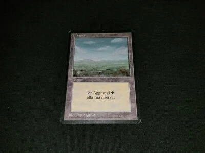 MTG 1x Revised basic land LP Italian FBB Plains (Grass) - ships w/ tracking - Image 1 of 2