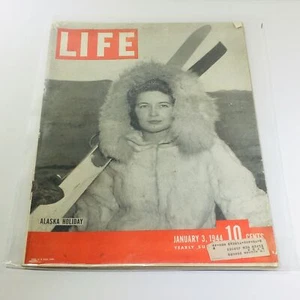 VTG Life Magazines: January 3 1944 - Alaska Holiday / New Guinea Rescue - Picture 1 of 4