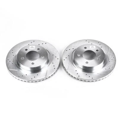 PowerStop Disc Brake Rotor Set - Fits Chrysler 300M 1999-2004, Chrysler Concorde - Image 1 of 4