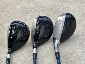 Adams Tight Lies TL-812 3-Wood, 5-Wood, & 4-Hybrid Set Right Handed Mens Nice! - Picture 1 of 19