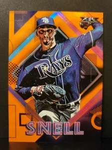 2020 Topps Fire Blake Snell #9 Orange 090/299