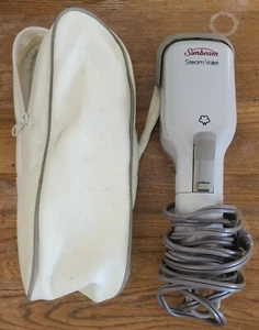 Vintage Sunbeam Steam Valet Portable With Case Pre-owned Works Great! - Picture 1 of 2