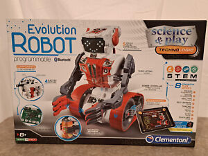 Clementoni Evolution Programmable Bluetooth Robot - STEM - Made in Italy