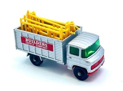 Camión Andamio Matchbox Lesney Nº 11 Mercedes con Andamio G1 Foto 1 de 4