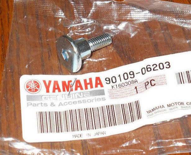 YAMAHA YFZ450, YFZ450R,YFZ450X PERNO DE CUBIERTA DE VÁLVULA DE MOTOR 90109-06203-00, 2007-2026 Foto 1 de 1