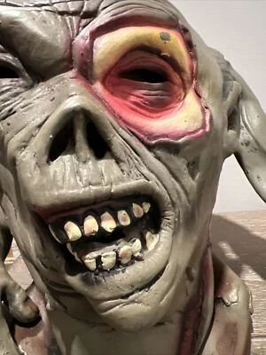 Adult Overhead Scary Ghoul Monster Halloween Latex Mask - Image 1 of 4