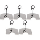  5 Pcs Retail Sign Clips Place Card Holders for Table Price Tag Picture