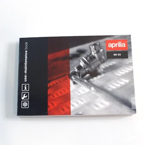 Genuine 2018 APRILIA SR 50, UK IT FR DE ES NL PT EL Owners Manual 2Q000358QK - Picture 1 of 14