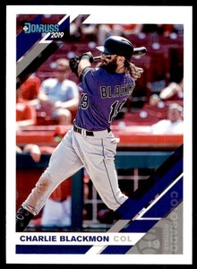 2019 Donruss Charlie Blackmon Colorado Rockies #131