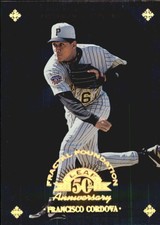 1998 Leaf Fractal Foundations Baseball #14 Francisco Cordova /3999
