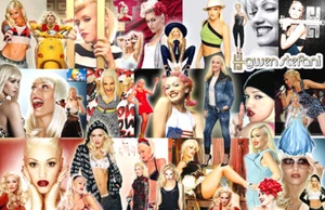 Póster de collage de GWEN STEFANI - Imagen 1 de 3