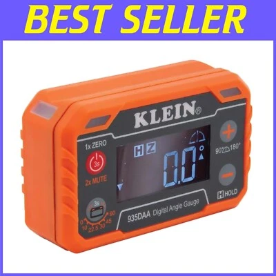 Precision Digital Angle Gauge with LED Alert for Easy Angle Measurement - Image 1 of 4