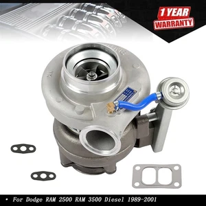 HX40W T3 Diesel Turbo For Dodge RAM 2500 RAM 3500 1989-2001 5.9L Turbocharger - Picture 1 of 15