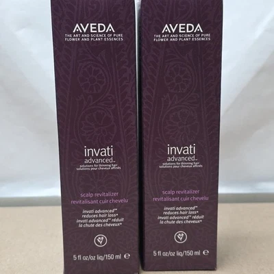 ( LOTE DE 2) AVEDA INVATI Advanced Scalp Revitalizer tamanho completo 5 oz/150 mL novo na caixa - Imagem 1 de 4