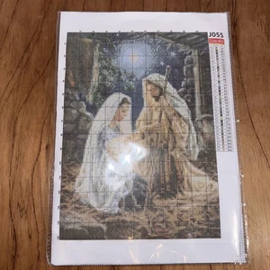 KREUZSTICH SET KRIPPE Neu Weihnachten Urlaub - Bild 1 von 9