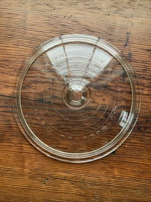 Винтажная куполообразная стеклянная крышка с логотипом WAGNERWARE C-6 8 1/2 дюйма - Изображение 1 из 4
