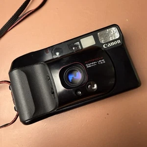 Canon Sure Shot Supreme Auto Boy 3 Point & Shoot 35mm Film Camera WORKS - Picture 1 of 10