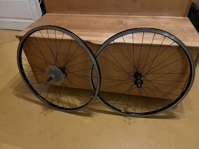 Laufradsatz Exal CL 19 26 Zoll 9fach Shimano XT Parallax TOP Zustand MTB  - Bild 1 von 4