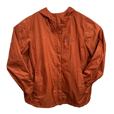 LL Bean Trail Model Rain Jacket Women’s Size 3x Reg Orange 506702 - Image 1 of 4