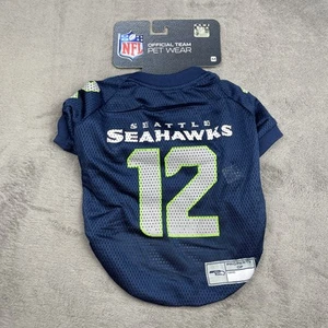 New Seahawks Jersey Pet/ Dog Wear Medium 14”-18” - Picture 1 of 4