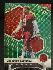 2021 Panini Mosaic Joe Tryon-Shoyinka Rookie Green Reactive - Picture 1 of 2
