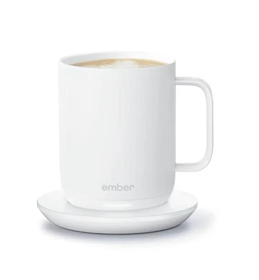Ember Mug 2 Temperature Control 10oz Smart Mug 80 Min Battery Life -White GD1 - Image 1 of 4