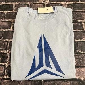 Nike Ja Morant blau blau Logo Memphis Grizzlies T-Shirt Herren 4XL neu mit Etikett - Bild 1 von 6